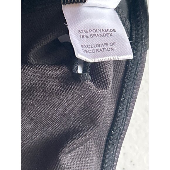 Blue & Black Striped Tankini Style Swimsuit Size 2XL - Picture 4 of 11